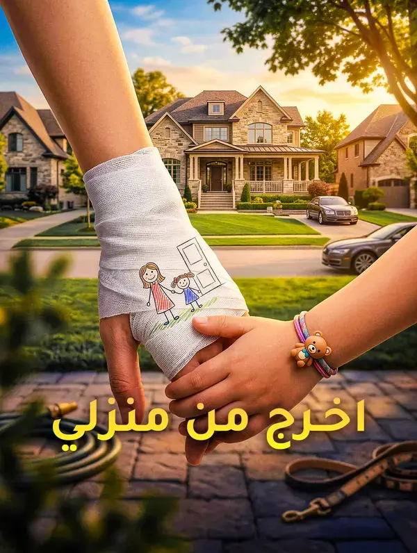 اخرج من منزلي
